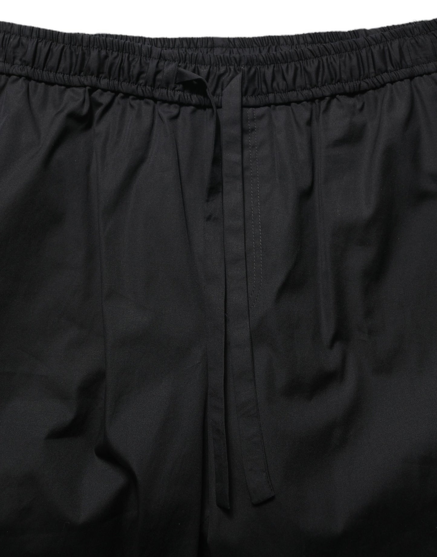 Black Cotton Sweatshorts Men Bermuda Shorts