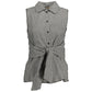 Black Cotton Women Shirt