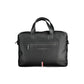 Black Polyurethane Men's Briefcase