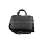 Black Polyurethane Men's Briefcase