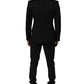 Black Wool Crystal Embellished 2 Piece Suit