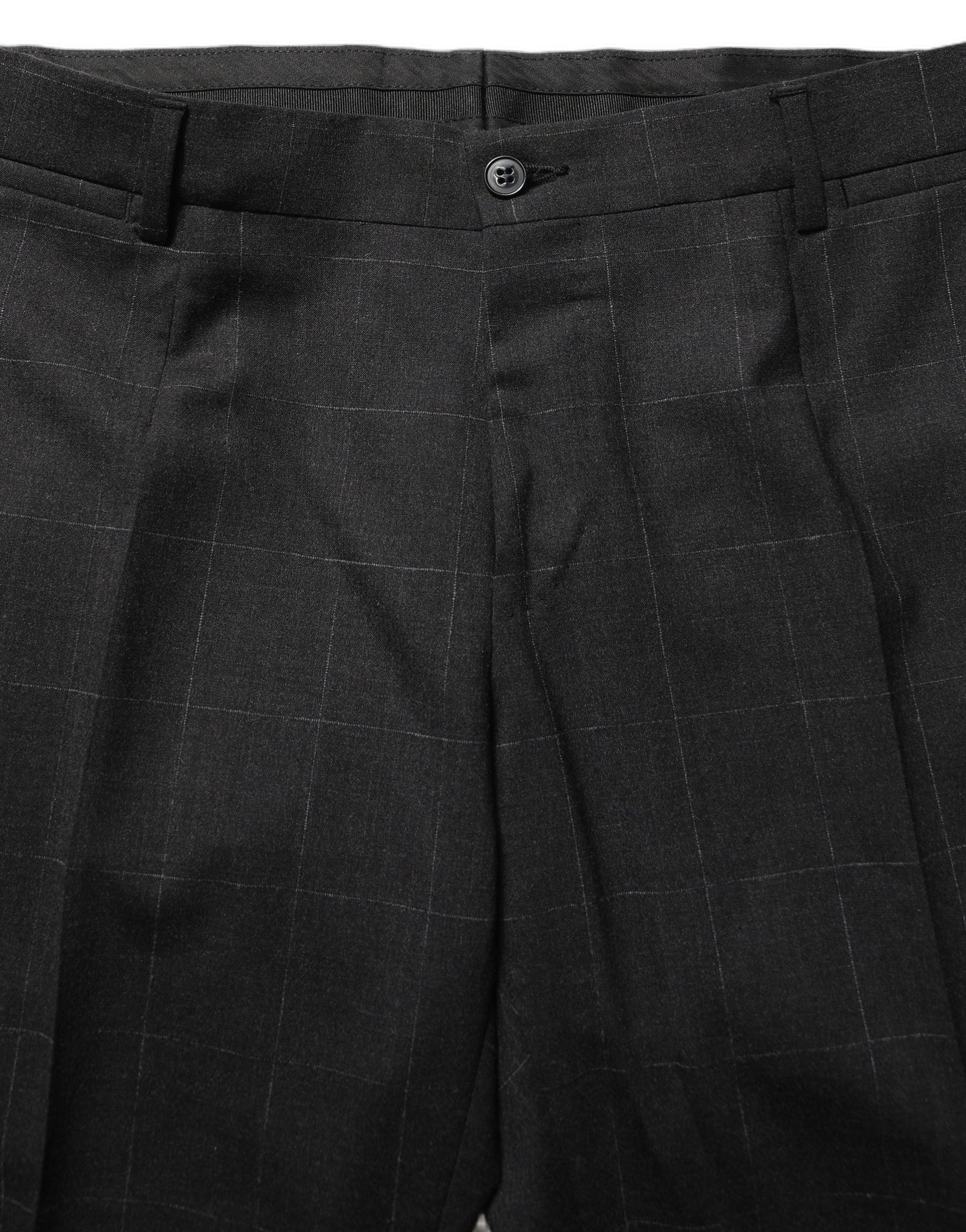 Black Wool Slim Fit Formal 2 Piece Men Suit