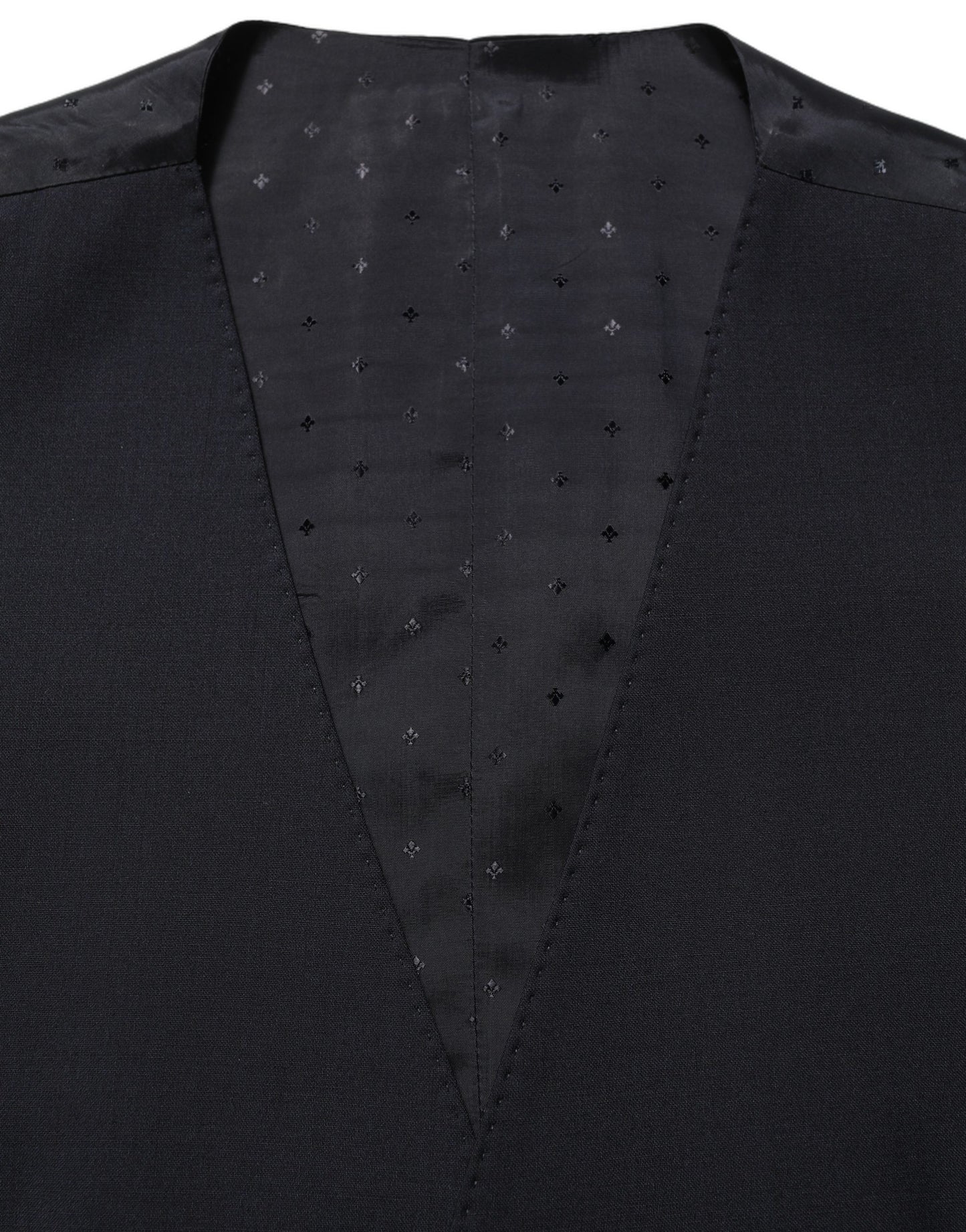 Black Wool Slim Fit Formal 3 Piece Men Suit