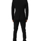 Black Wool Slim Fit Formal 2 Piece Men Suit