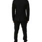 Black Stripes Slim Fit Formal 3 Piece Suit