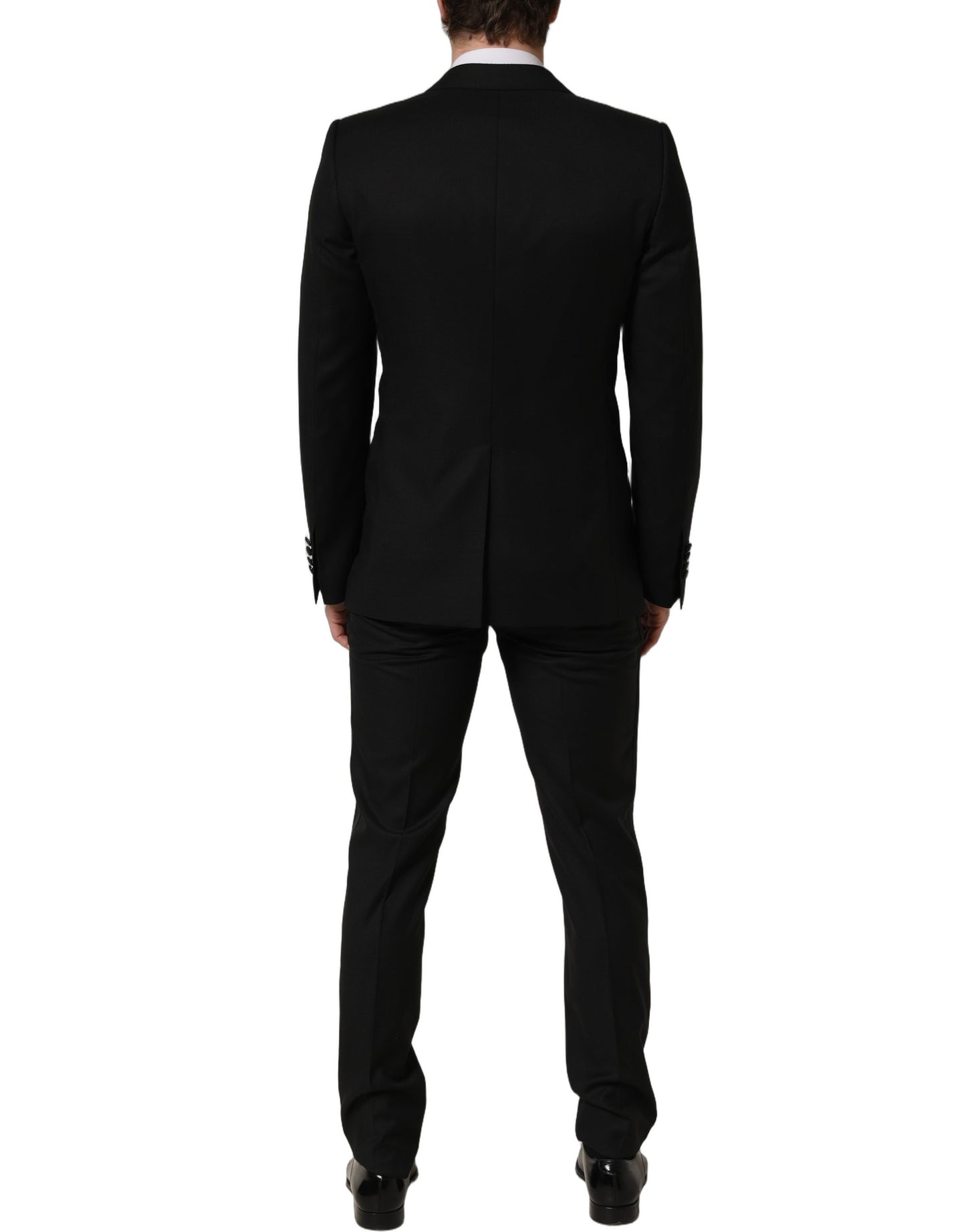 Black MARTINI Slim Fit Formal 3 Piece Suit