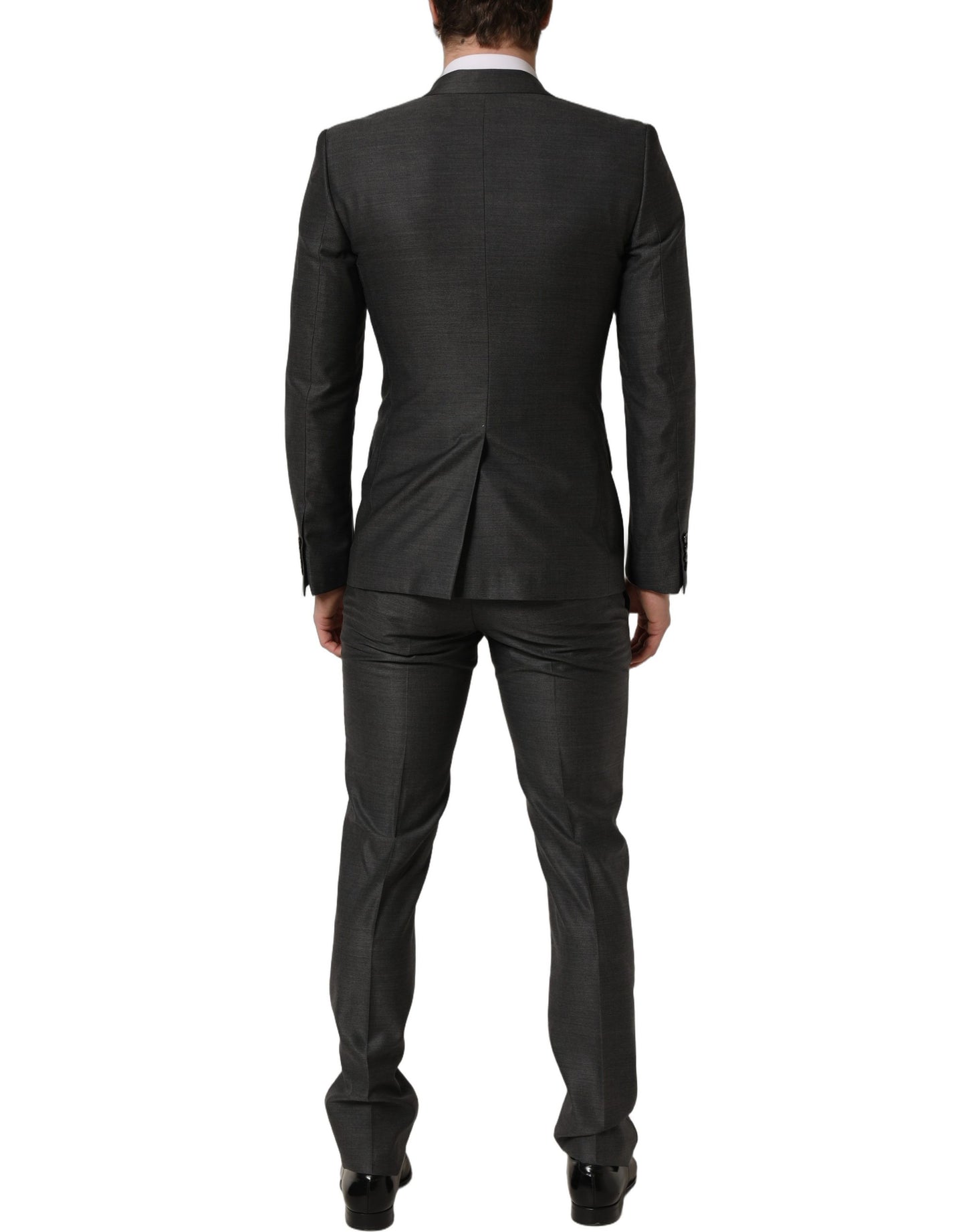Gray MARTINI Slim Fit Formal 3 Piece Suit