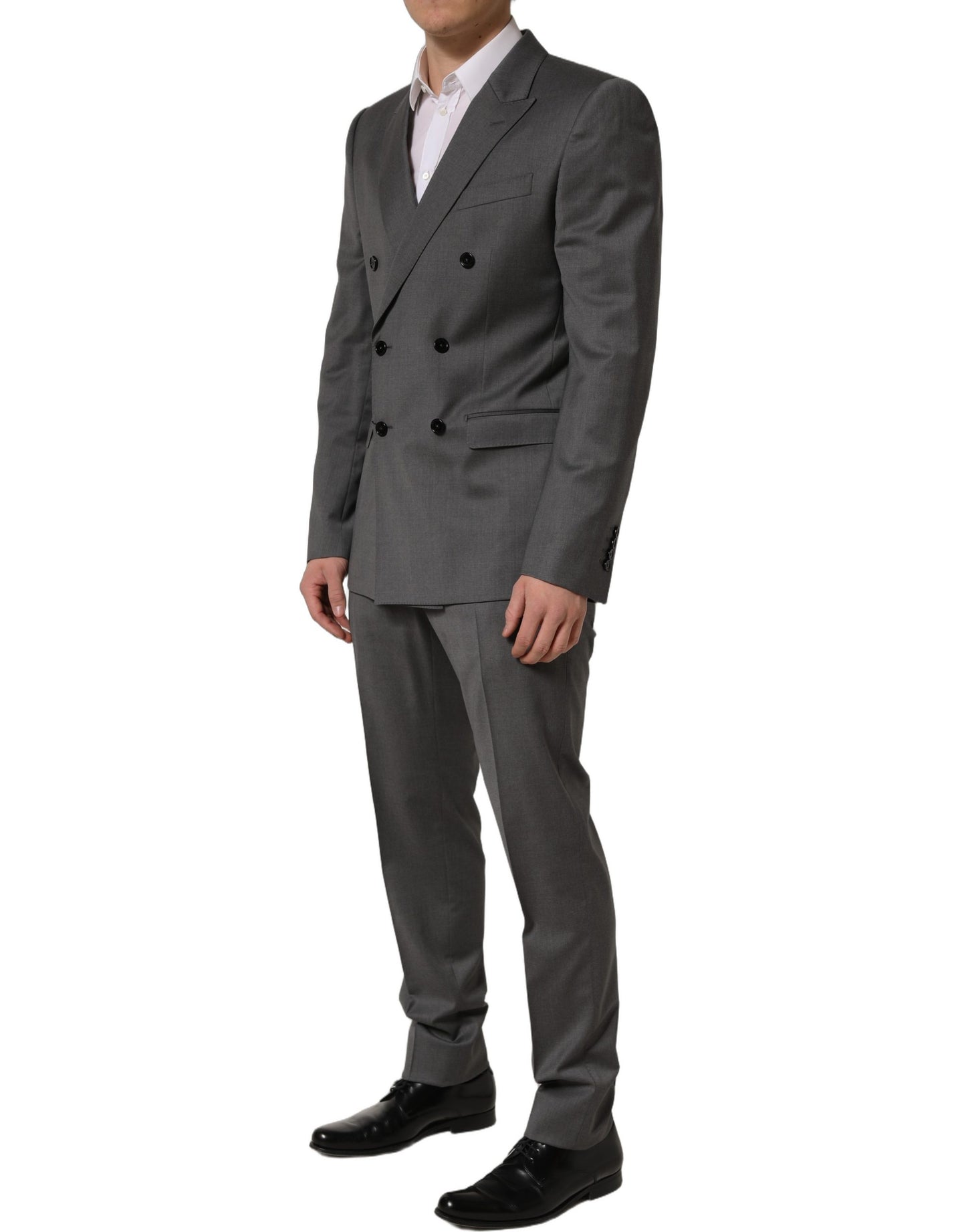Gray MARTINI Slim Fit Formal 2Piece Men Suit