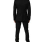 Black Wool Slim Fit Formal 2 Piece Men Suit