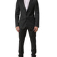 Gray Wool Slim Fit Formal 2 Piece Men Suit