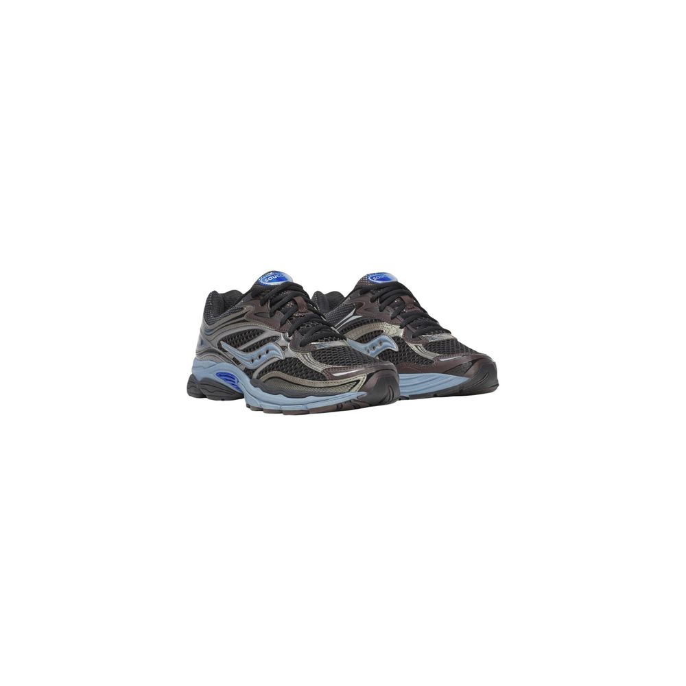 Black Synthetic Athletic Sneakers