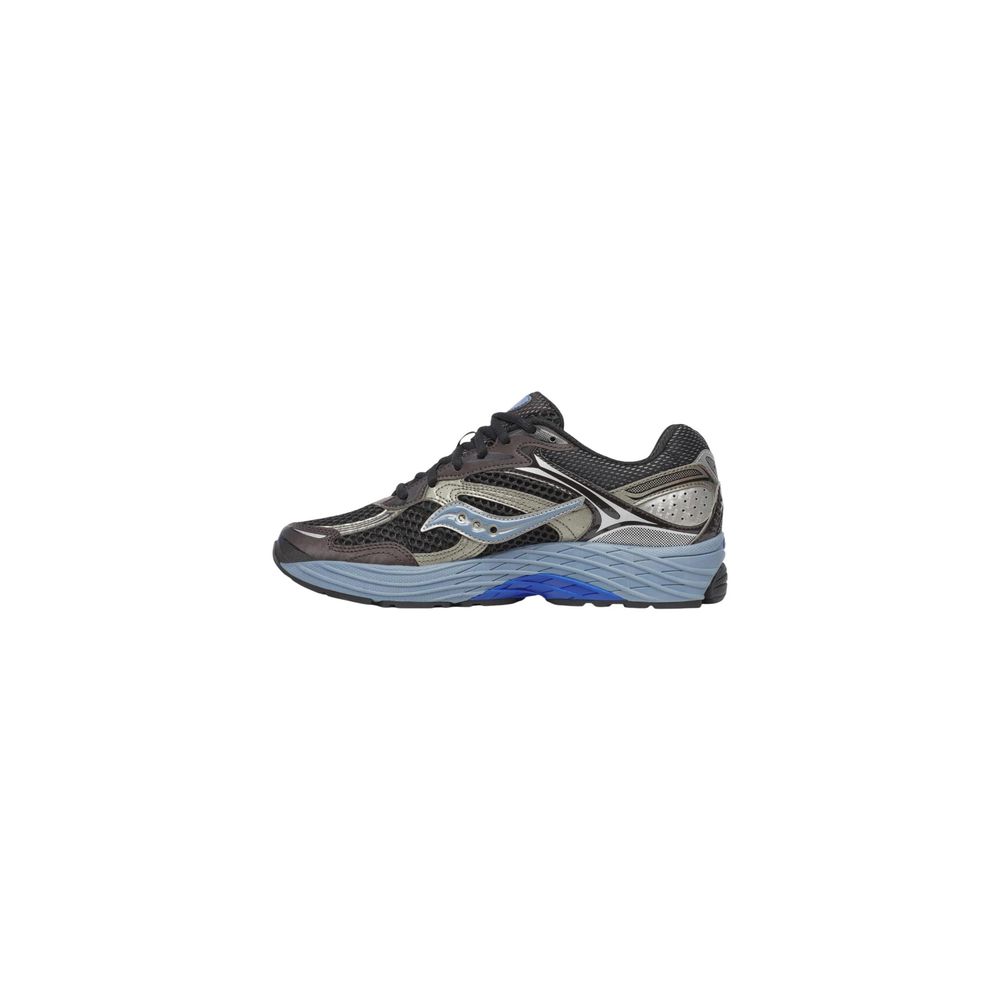 Black Synthetic Athletic Sneakers
