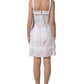 White Broderie Anglaise Cotton Mini Dress