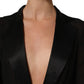 Black Silk Sheer Chiffon Long Maxi Dress