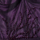 Purple Tiered Tulle Silk Long Gown Dress