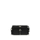 Black Recycled Polyamide Shoulder Bag