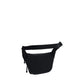 Black Polyester Clutch Bag
