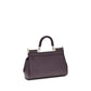 Purple Calf Leather Bos Taurus Handbag