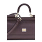 Purple Calf Leather Bos Taurus Handbag