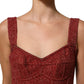 Multicolor Tweed Belted Babydoll Mini Dress
