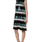Multicolor Sequined Sleeveless Shift Dress