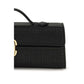 Black Raffia Handbag