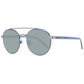 Blue Metal Sunglasses