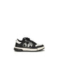 Black Calf Leather Bos Taurus Low Top Sneakers