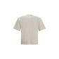 Beige Cotton T-Shirt