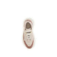 Beige Nylon Chunky Sneakers