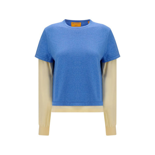 Blue Cotton Sweatshirt