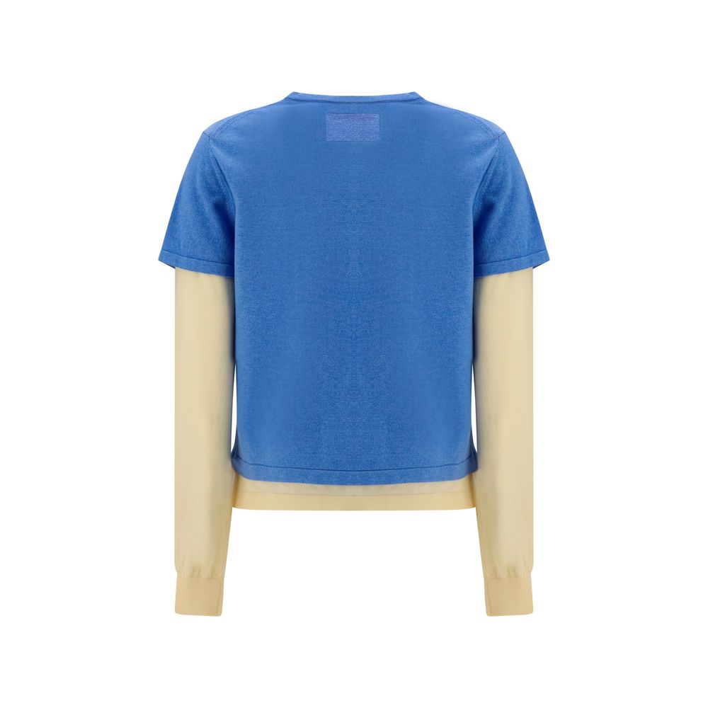 Blue Cotton Sweatshirt