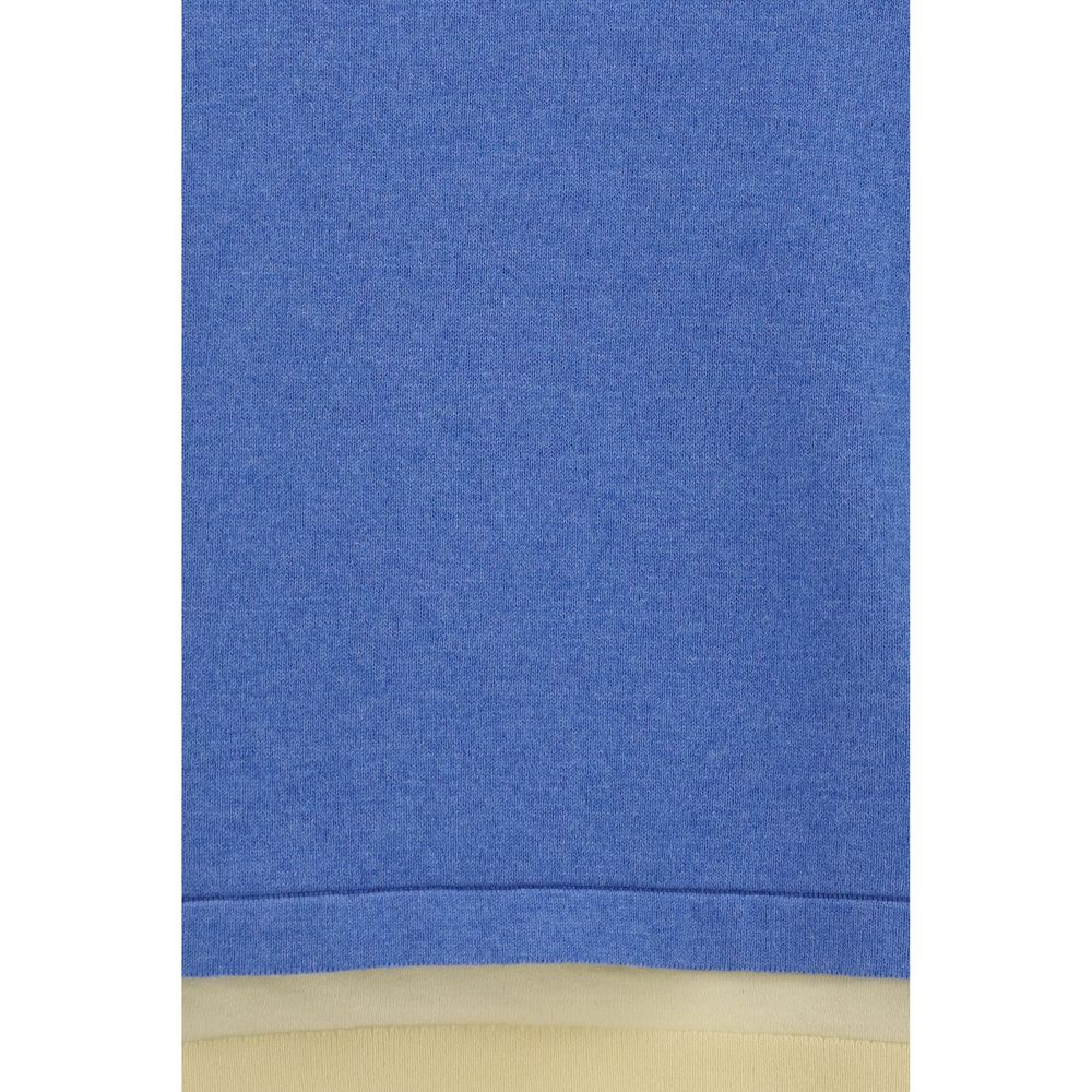 Blue Cotton Sweatshirt