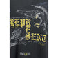 Black Cotton T-Shirt