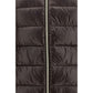 Brown Polyamide Full-Length Jacket