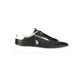 Black Polyester Men's Sneaker