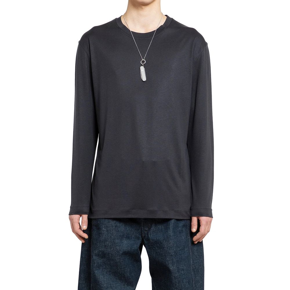 Black Silk T-Shirt