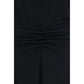 Black Viscose Casual Dress