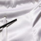 White Satin Halter Backless Long Gown Dress