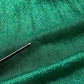 Emerald Green Plissé Evening Gown Dress