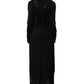 Black Embellished Guipure Lace Coat Jacket