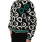Multicolor Logo Full Zip Bomber Jacket