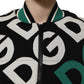 Multicolor Logo Full Zip Bomber Jacket