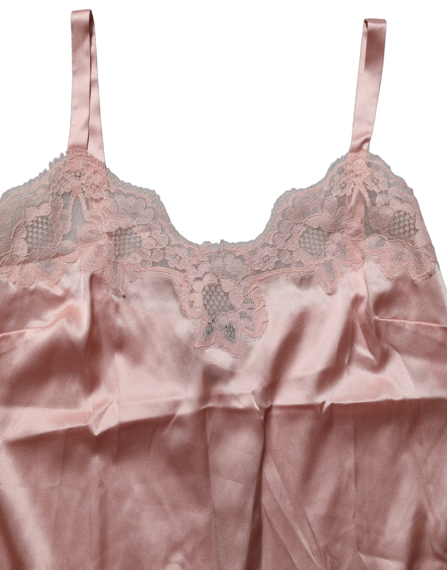 Light Pink Floral Lace Lingerie Underwear Top