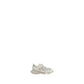 White Polyethylene Athletic Sneakers