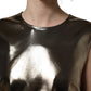 Metallic Bronze Roundneck SleevelessTank Top