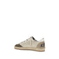 White Calf Leather Bos Taurus Low Top Sneakers