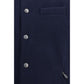 Blue Wool Oves Aries Sleeveless Jacket