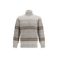 Gray Alpaca Vicugna Pacos Turtleneck