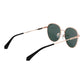 Rose Gold Metal Sunglasses